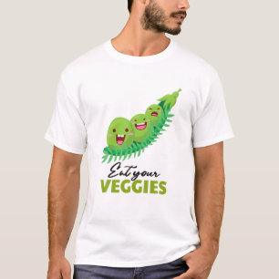 T-shirt Mangez vos Légumes Edamame Vegan Vegan Vegan FB bi