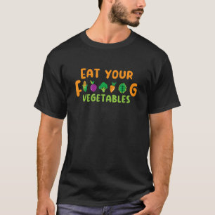 T-shirt Mangez Vos Légumes Poids Gym Renforcement Sport