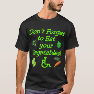 T-shirt Mangez votre Vegi ! (Obscurité)