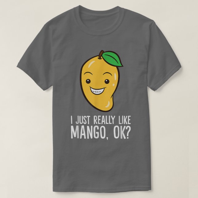T-shirt Mango Lover J'Aime Vraiment Mango 2398 (Design devant)