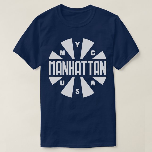 T-shirt Manhattan 12 (Design devant)