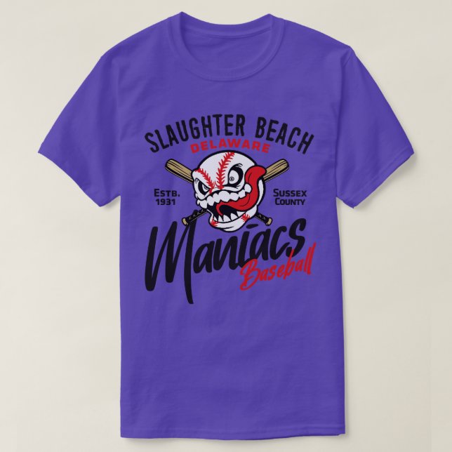 T-shirt Maniacs de plage de Slaughter (Design devant)