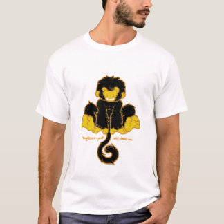 T-shirt maniaque du singe 4 de Mongo