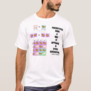 T-shirt Manière de phénotypes d'apparaître dans d'autre