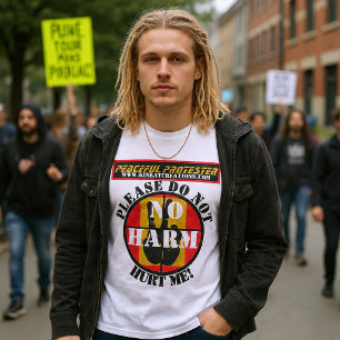 T-shirt Manifestant pacifique