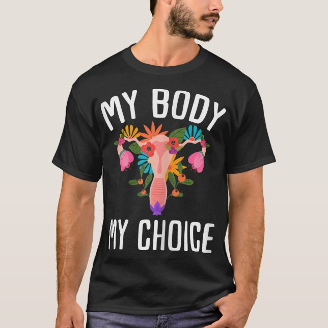 T-shirt Manifestation féministe Pro Choice Rights (Devant)