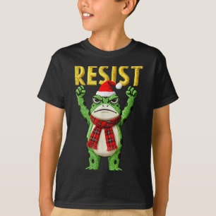 T-shirt Manifestation Grenouille de Portland Femmes Grenou