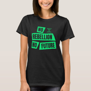 T-shirt Manifestation militante pour l'extinction du clima