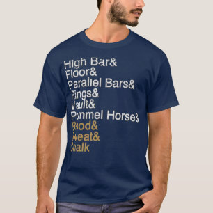 T-shirt Manifestations de gymnastique masculine