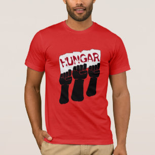 T-shirt MANIFESTER HUNGAR, Modifier Le Texte Pour Concevoi