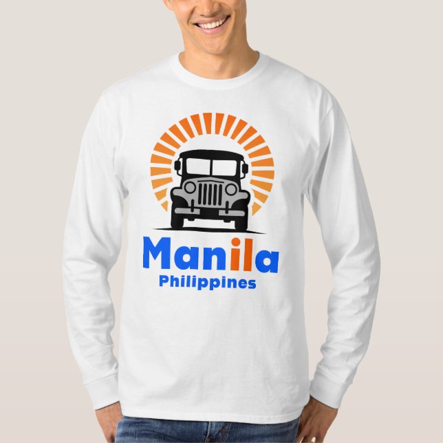 T-shirt Manila Philippines Southeast Asia (Devant)