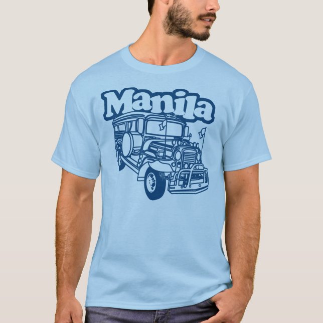 T-shirt Manille Jeepney (Devant)