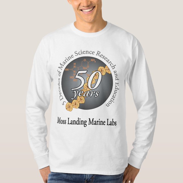 T - Shirt (Männer): Lang-Hülse, Bio-/Chem (Vorderseite)