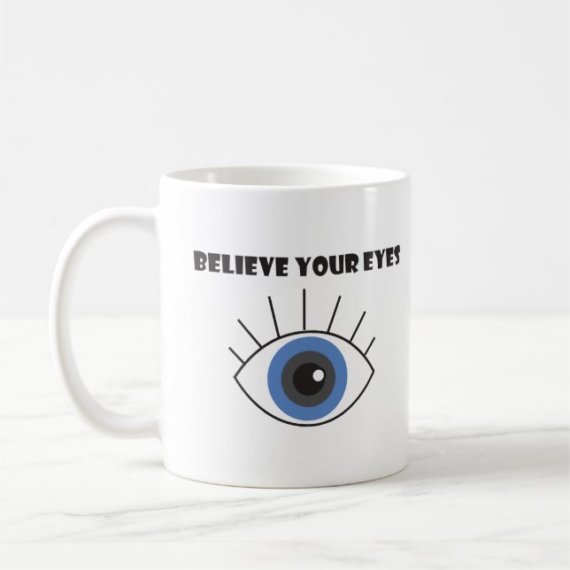 t Shirt Männer Logo Kaffeetasse (Links)