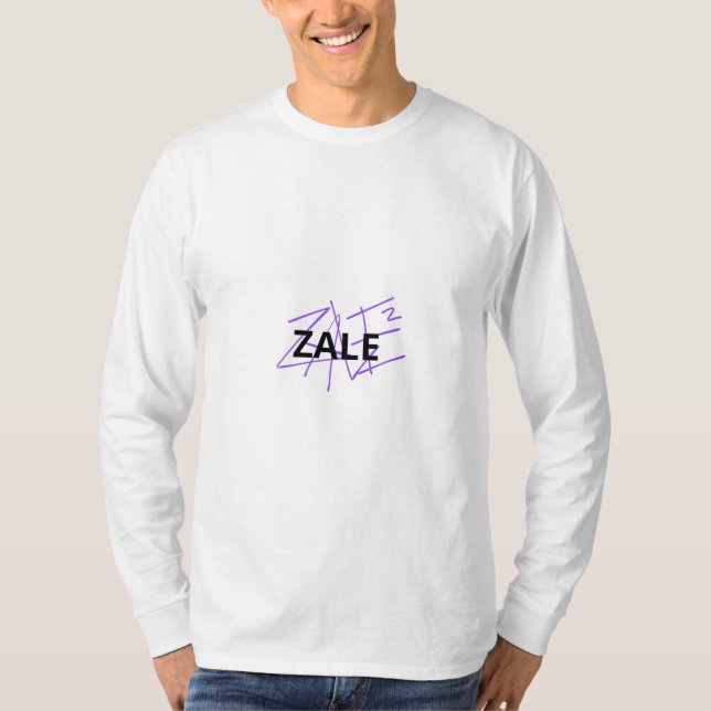 T - Shirt Männerlogo Design Art Zale 2 (Vorderseite)