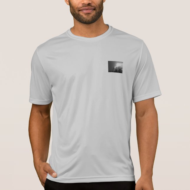 t Shirt männlicher Sportwettbewerber cooler Öko-St (Vorderseite)