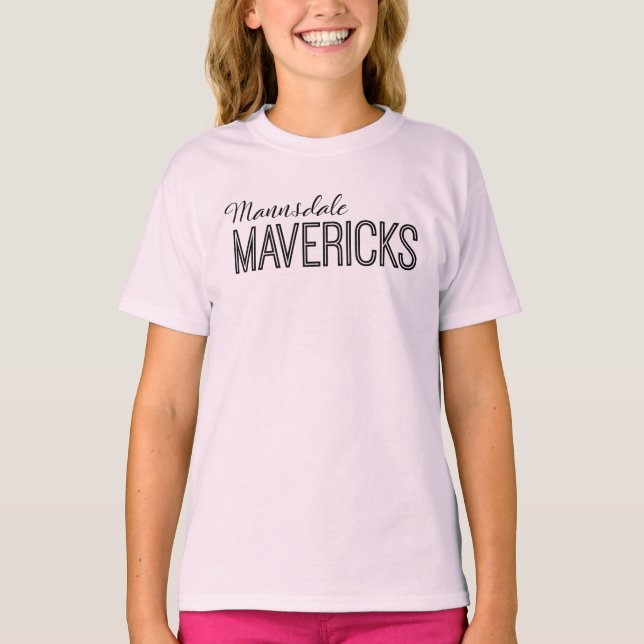 T-shirt Mannsdale Mavericks (Devant)