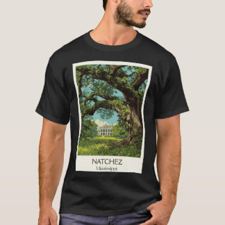 T-shirt Manoir Natchez Mississippi Historique Antébellum A