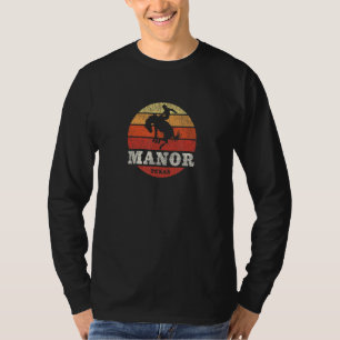 T-shirt Manoir TX Vintage Pays Ouest Rétro