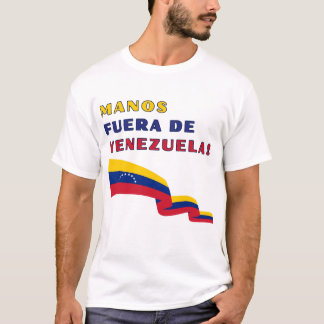 T-shirt Manos Fuera De Venezuela