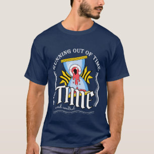 T-shirt Manque de temps, illustration de streetwear