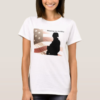 T-shirt Manquer mon soldat