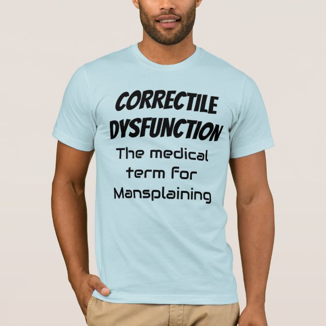 T-shirt Manspling. Médicale terme (Devant)