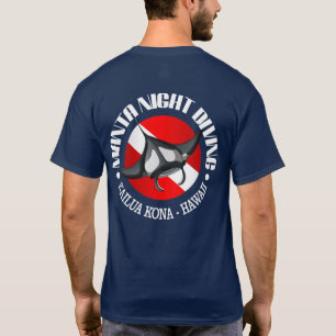 T-shirt Manta Night Diving (Kailua Kona)