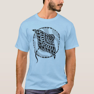T-shirt Manta Ray Cool Deep Sea
