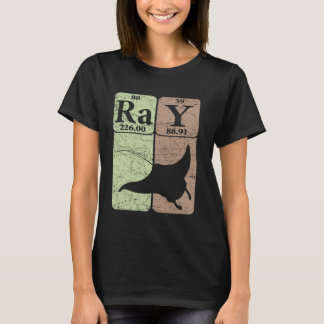 T-shirt Manta Ray Éléments de tableau périodique Stingray