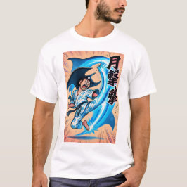 T-shirt Manta-Ray Moon-Kick