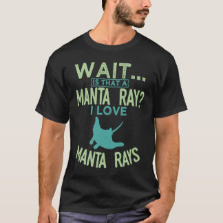 T-shirt Manta Ray Stingray Fish Ocean Biologist I Love Man