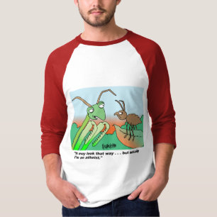 T-shirt Mante de prière d'Athiest