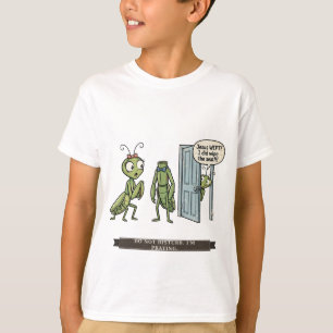T-shirt Mante religieuse amusante pour enfants