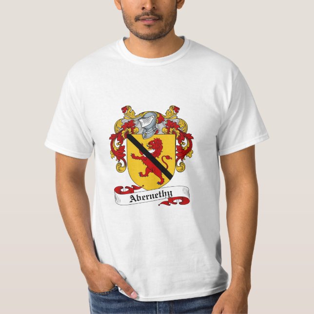 T-shirt Manteau d'Abernethy de crête de famille (Devant)