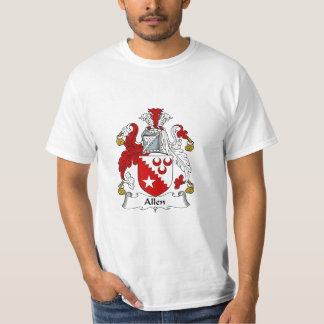 T-shirt Manteau d'Allen de crête de famille d'Allen des