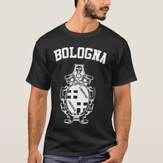 T-shirt Manteau de Bologna des bras (Devant)