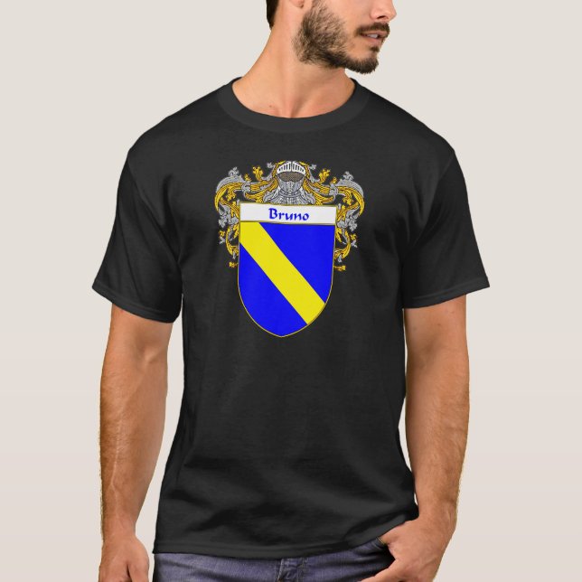 T-shirt Manteau de Bruno des bras (enveloppés) (Devant)