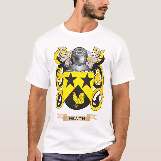 T-shirt Manteau de bruyère des bras (crête de famille) (Devant)
