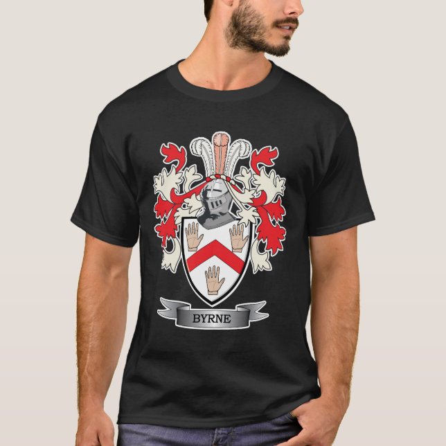 T-shirt Manteau de Byrne des bras (Devant)