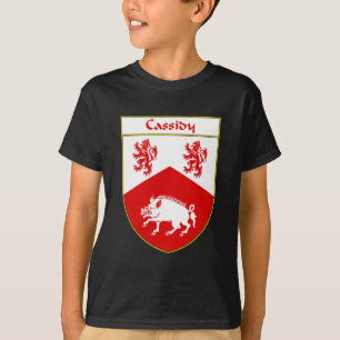 T-shirt Manteau de Cassidy des bras/de crête de famille