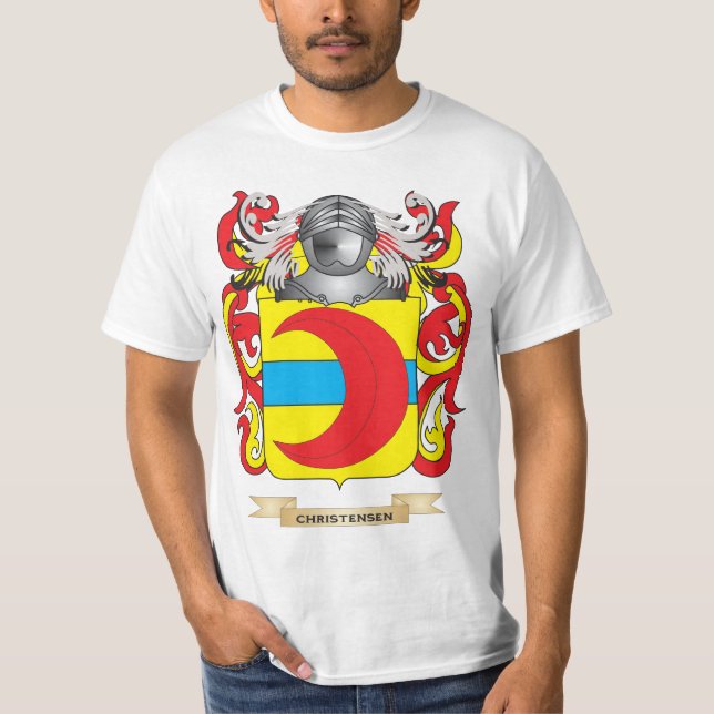 T-shirt Manteau de Christensen (Danemark) des bras (Devant)