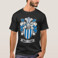 Manteau de crête de famille d'Armstrong des bras