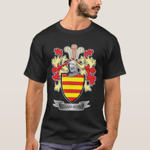 T-shirt Manteau de crête de famille de Cameron des bras