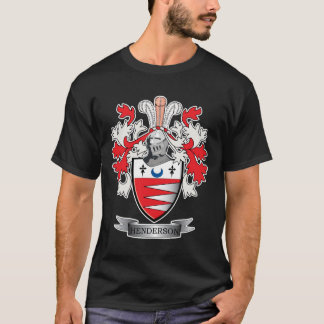 T-shirt Manteau de crête de famille de Henderson des bras
