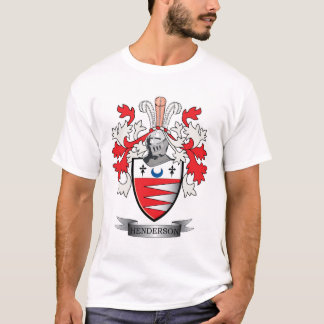 T-shirt Manteau de crête de famille de Henderson des bras