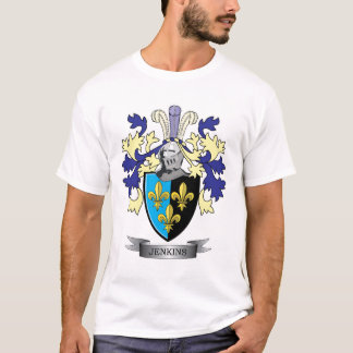 T-shirt Manteau de crête de famille de Jenkins des bras