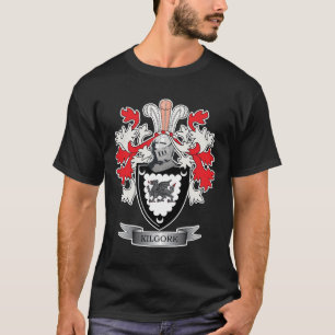 T-shirt Manteau de crête de famille de Kilgore des bras