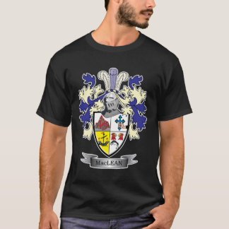 T-shirt Manteau de crête de famille de MacLean des bras