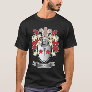 T-shirt Manteau de crête de famille de McCall des bras